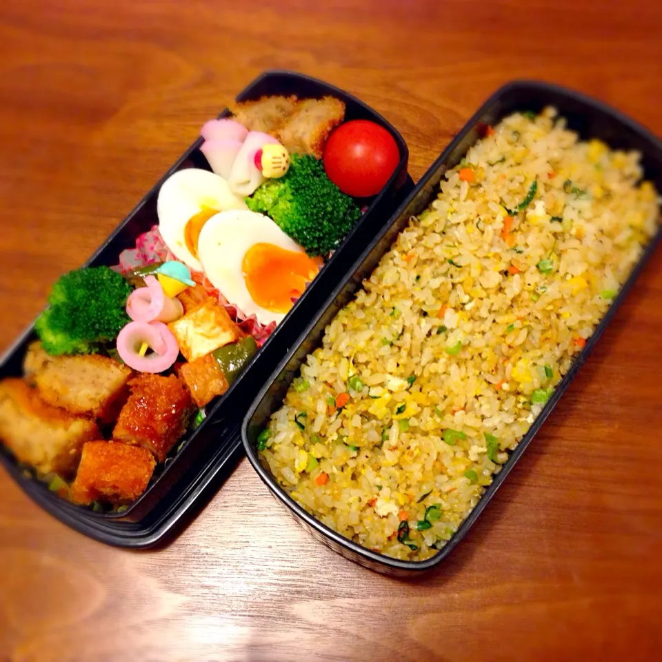 Snapdishの料理写真:旦那様のお弁当♪|りえこさん