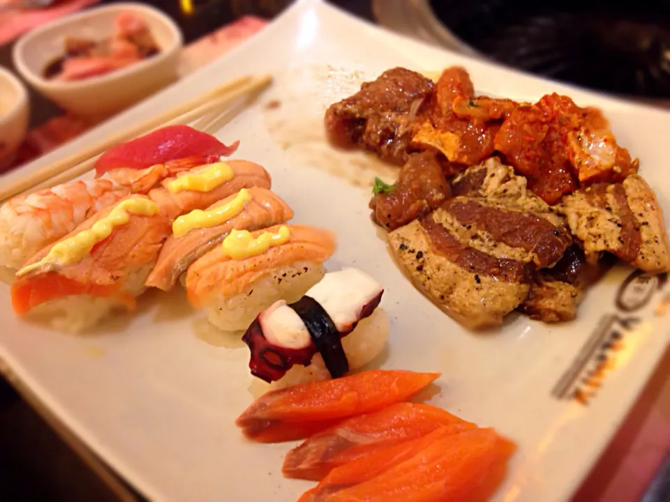 Sushi and yakiniku|shearleen belleさん