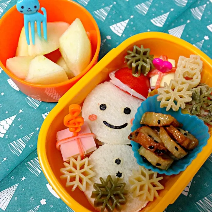 雪だるま弁当♬|yukiさん