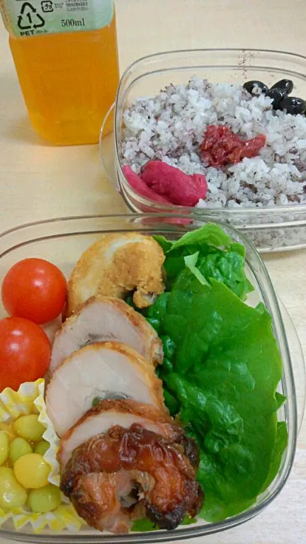 Snapdishの料理写真:お昼の弁当|なつめさん