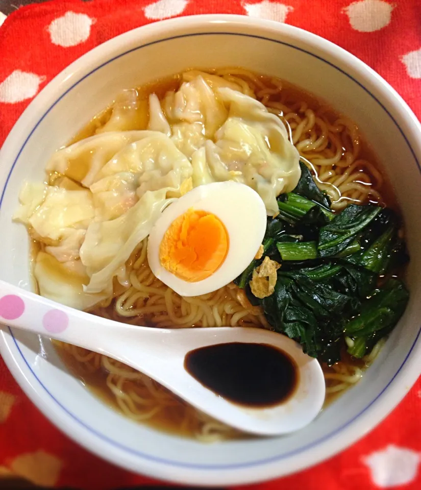 ワンタン麺|ひろぽんさん