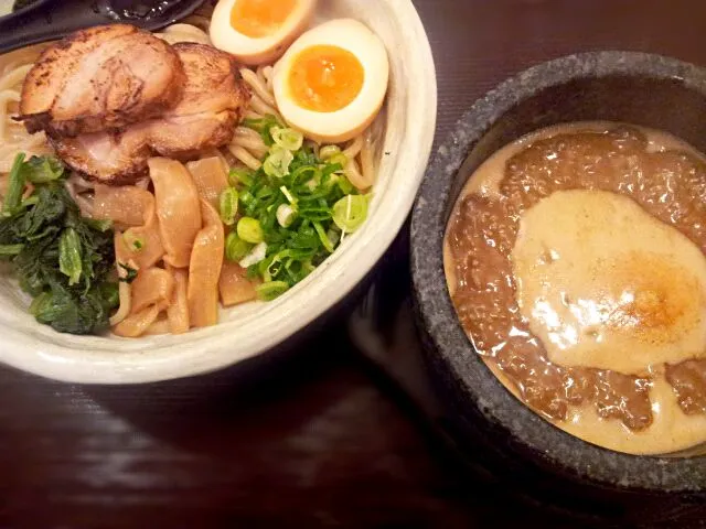 【大阪・北新地】つけ麺 眞「つけ麺 並」|うえおさん