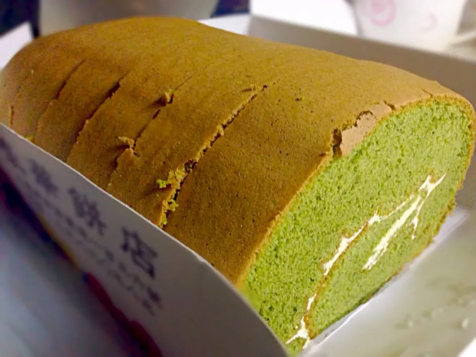 Green Tea Roll Cake|willklhさん