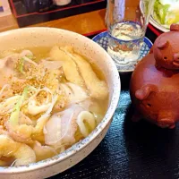 Snapdishの料理写真:肉きざみうどん|たんぐるさん