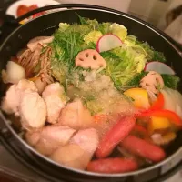 Snapdishの料理写真:みぞれポトフ鍋|Sahomi Kitagawaさん