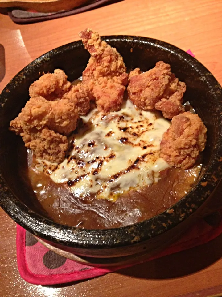 石焼カレーチーズ＆からあげ|gtuさん