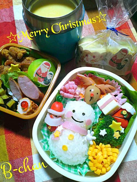 息子の社会科見学弁当♪#クリスマス|Bちゃんさん