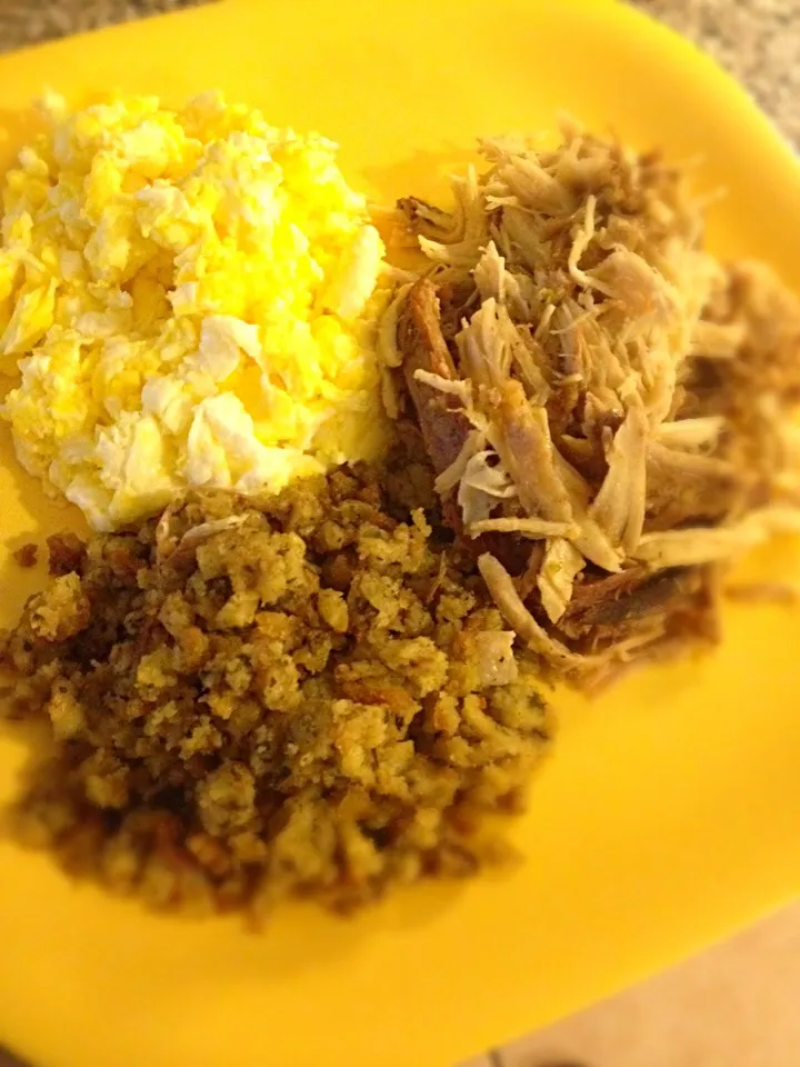 Thanksgiving leftovers for breakfast|Carlos Baezさん