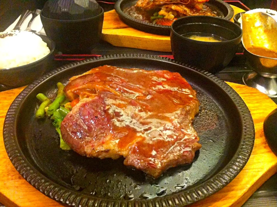 10oz US rib eye steak|skyblueさん