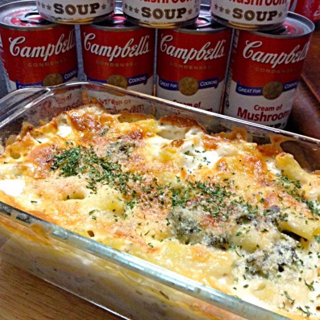 アメリカン パスタ キャセロールキャンベルスープ使用pasta Casseroleamerican Standard Yoriko Snapdish スナップディッシュ Id 9p5x9a