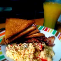 Scramble egg with tomato|Basanti Garibaさん