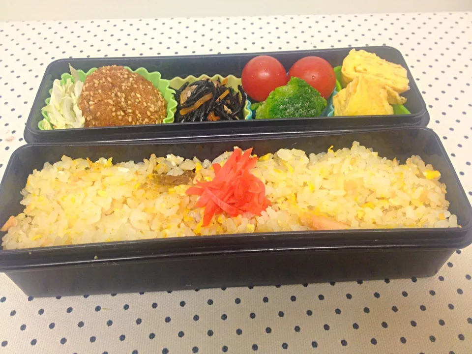 Snapdishの料理写真:12/6 旦那弁当。|苺華さん