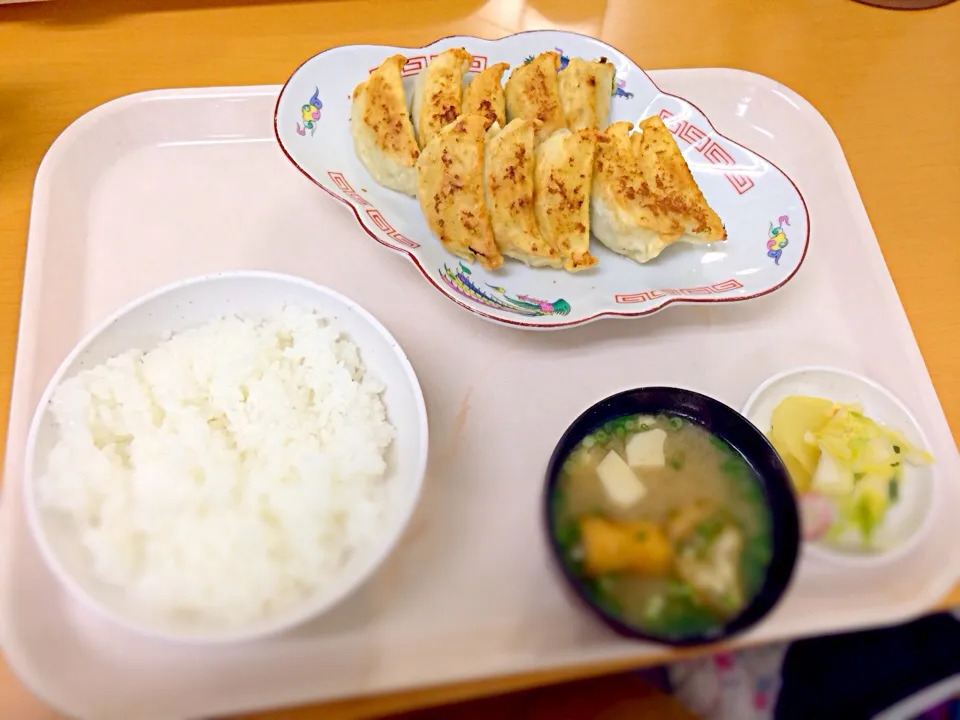 Snapdishの料理写真:餃子定食（小）|Yama善さん