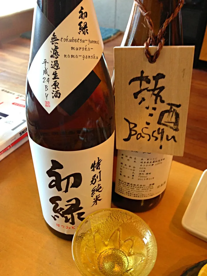 合わせた日本酒|あきらさん