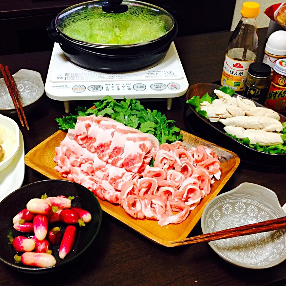 今日は   TOKYO Xのしゃぶしゃぶ🍲🍻😋|SANJI🍻🍴😍さん