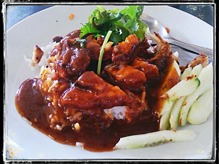 ข้าวหมูกรอบ|la diableさん