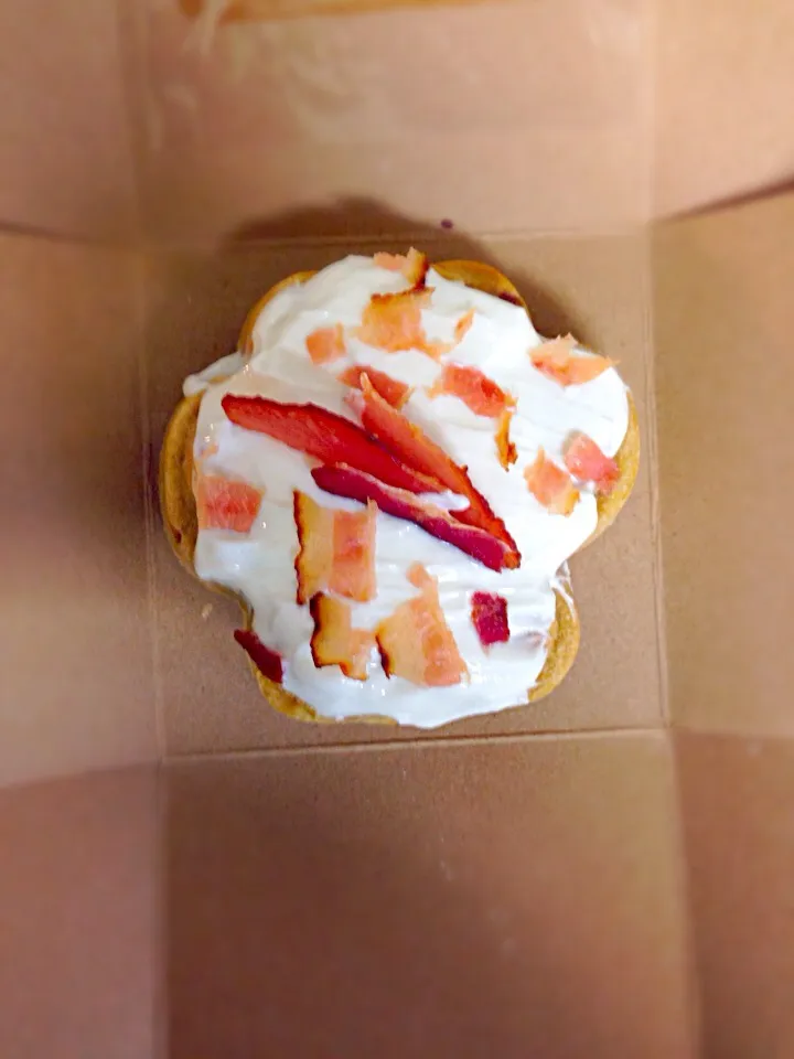 Bacon chicken pupcake|Meaghan Jennings Climisさん