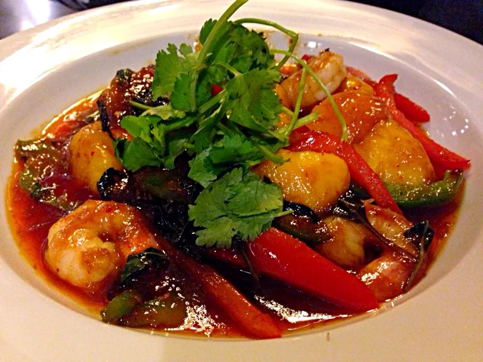 Shrimp with mango yumm|Michelle Millerさん