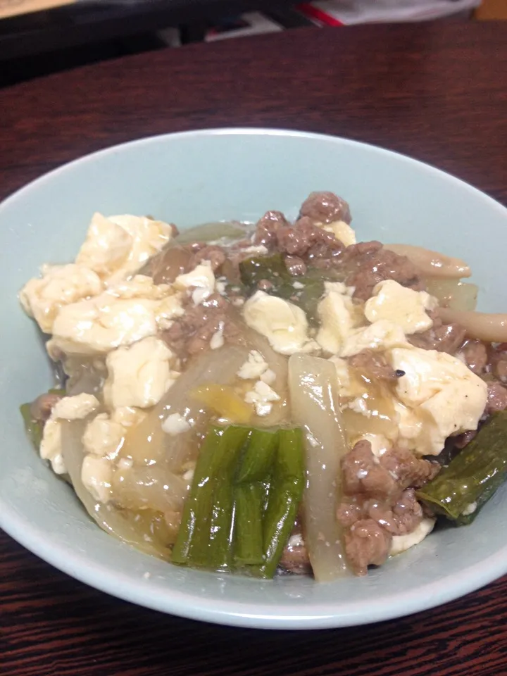 豆腐のそぼろ丼|さおりさん