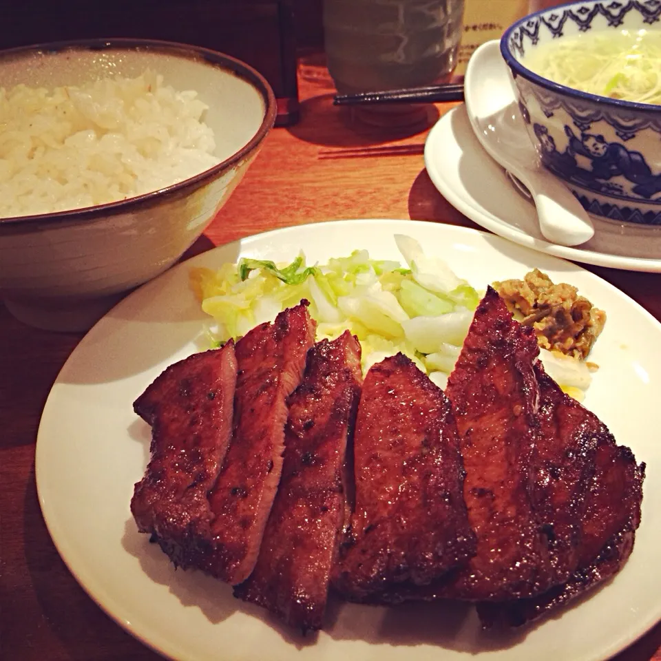 喜助の牛タン定食◡̈✾|エリーさん