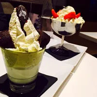 Pistachio and strawberry ice cream|Florence Luoさん