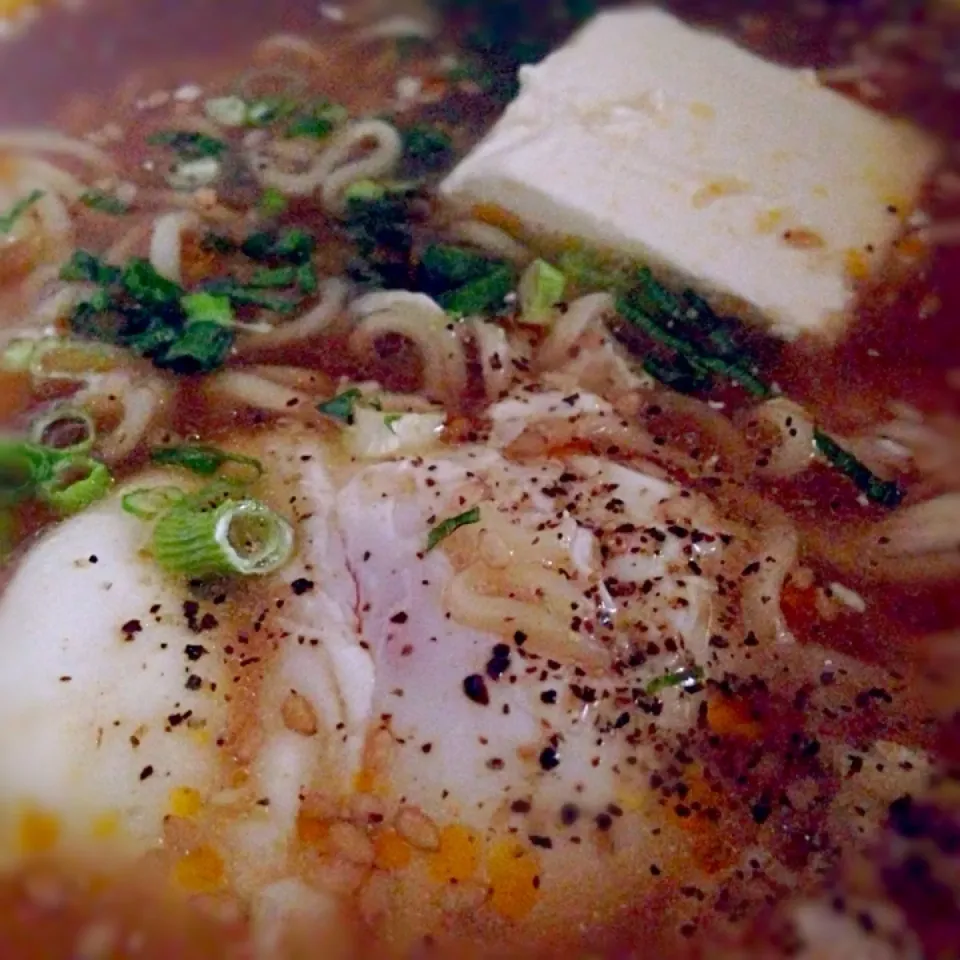 Snapdishの料理写真:出前一丁のラーメン🍴|きゅうちゃんさん