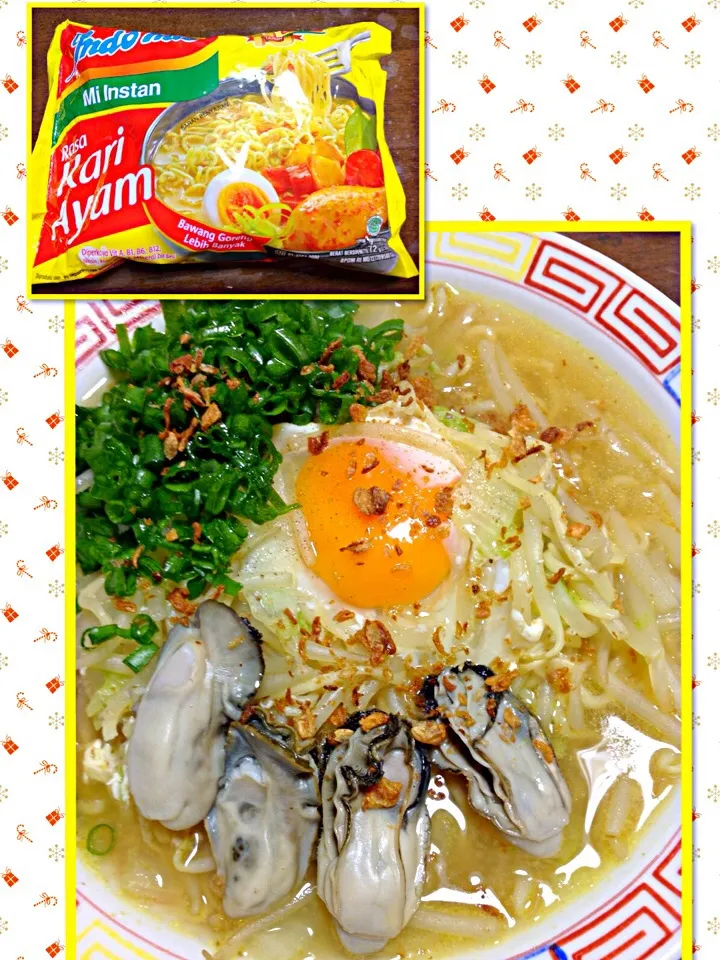 Indonesia chicken curry ramen. First time  I ate:)|Miki Jorierose Obispoさん