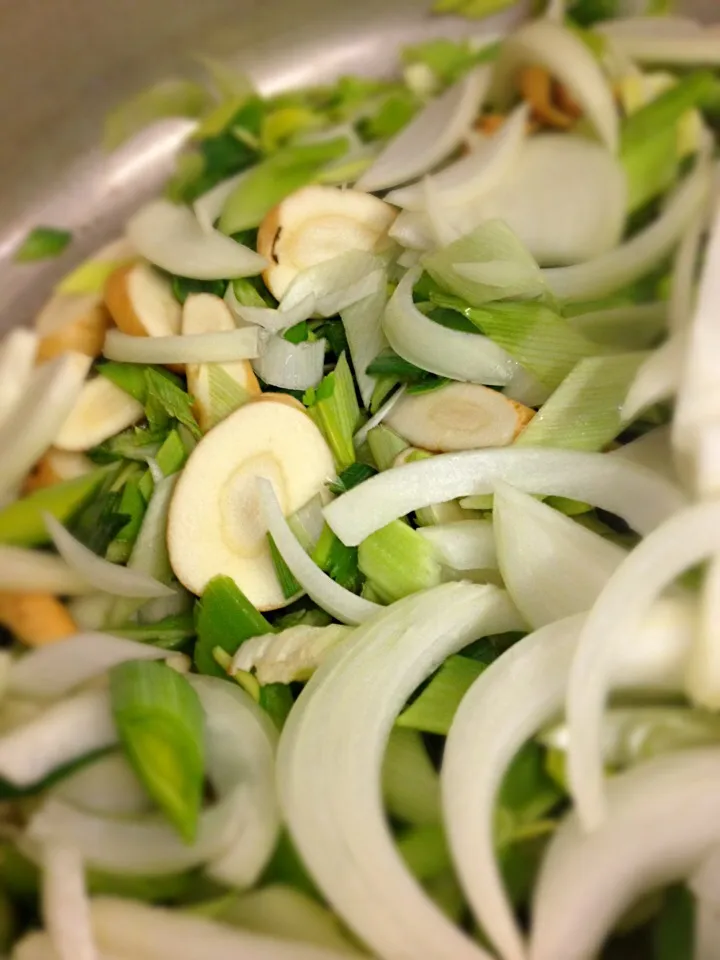 parsnips and leeks|American Integratedさん