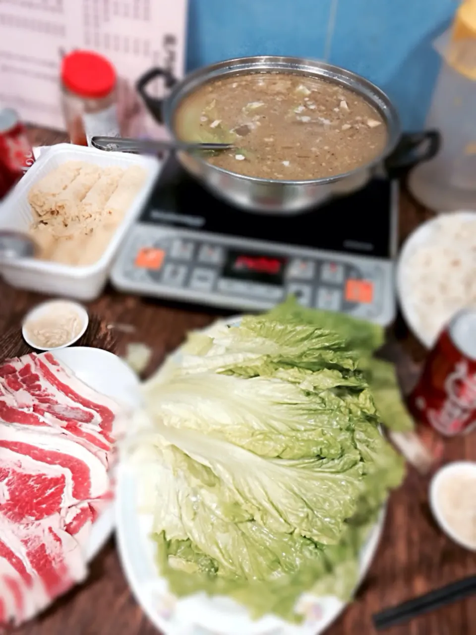 Hot pot chinese style - lamb stew 😙😙|Mak Toniさん