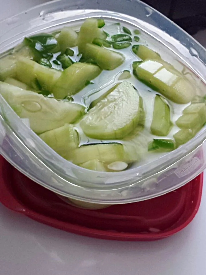 cucumber salad with jalapeno|Kiiさん