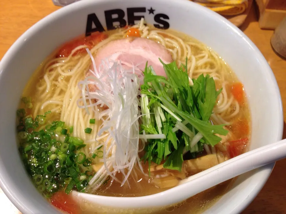 ABE’sの限定•トマトの塩ラーメン|まさとさん