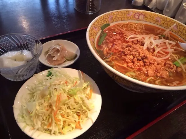 【日替定食】台湾ラーメンを頂きました。|momongatomoさん