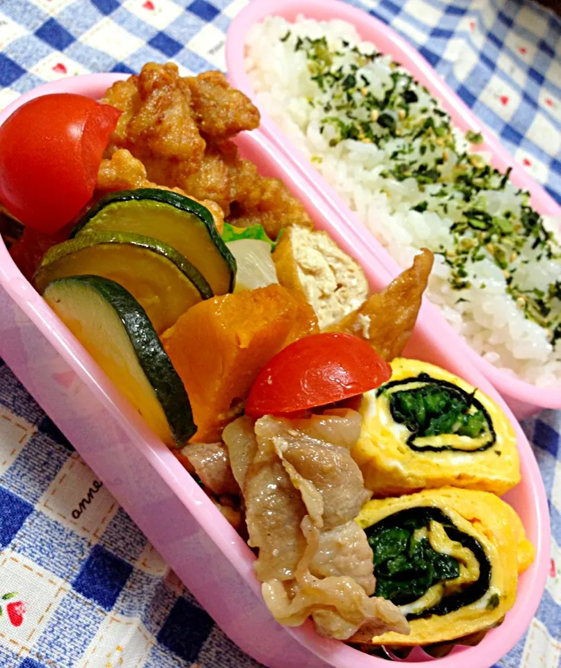 Snapdishの料理写真:娘弁当|yukoさん