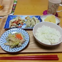 1210 晩御飯|きみまるさん