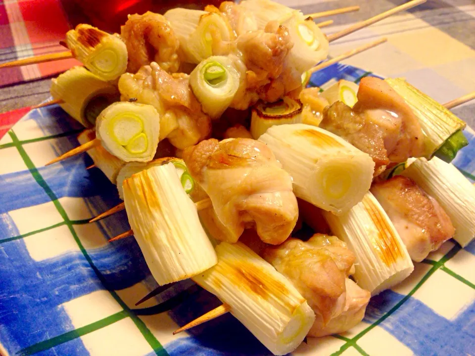 おとうさーん、焼き鳥焼けましたよー。|tomoさん