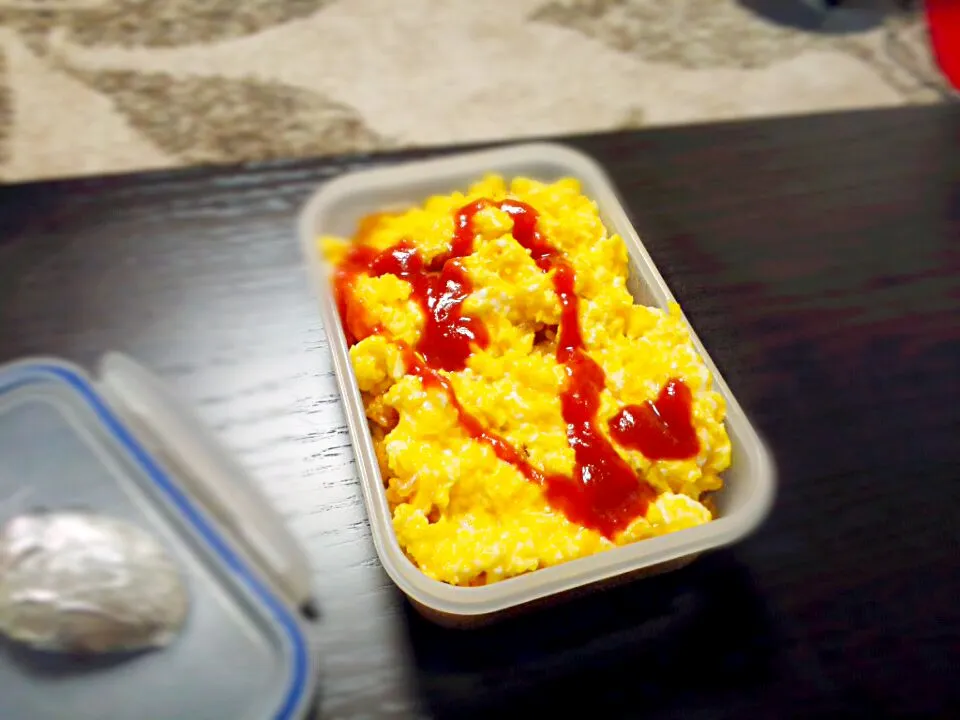 Snapdishの料理写真:オムライス弁当|ひいさん