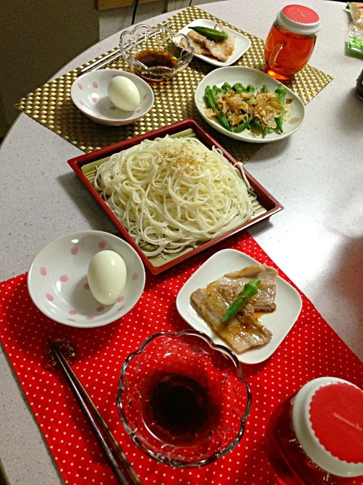 Snapdishの料理写真:愛の晩ご飯【うどん】|Aaaaaaiさん