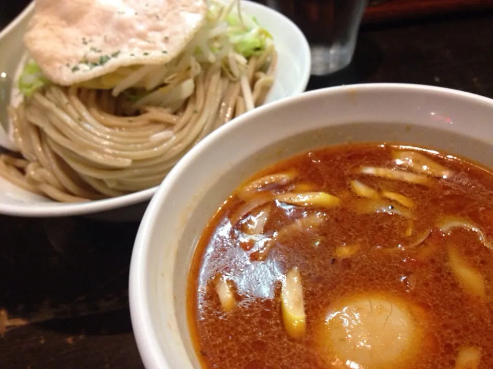 Snapdishの料理写真:海老トマトつけ麺|sunさん