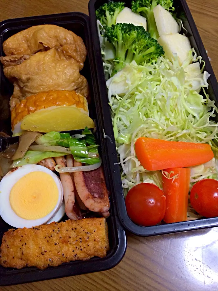 Snapdishの料理写真:本日の弁当！！|wildcat山猫さん