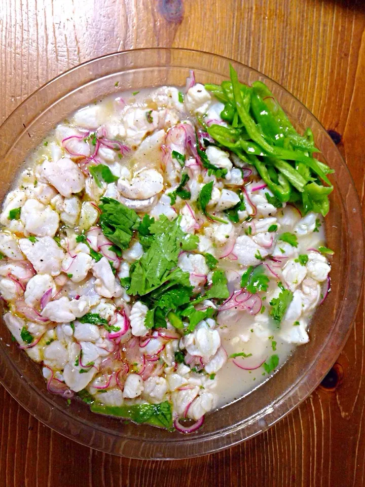 Ceviche de pescado|luz nellyさん