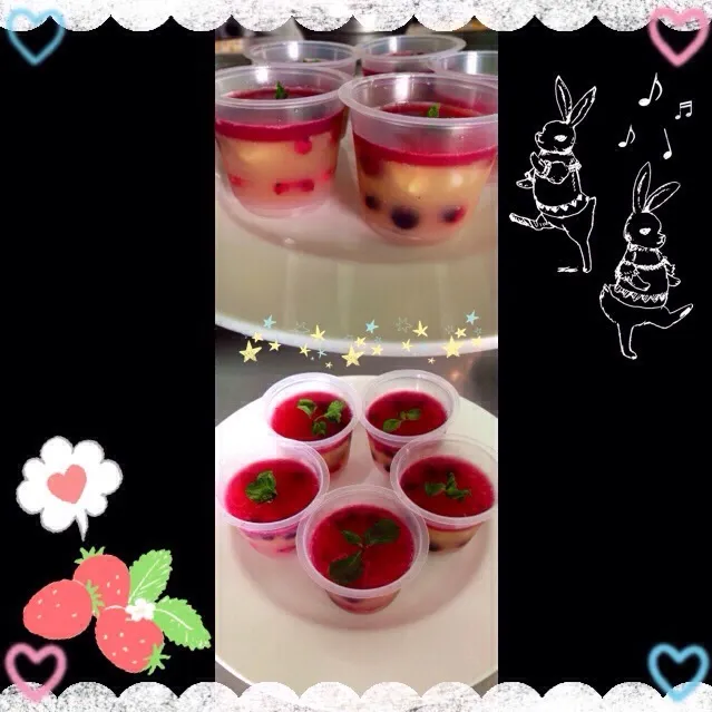 Bérries with orange puddings|多多さん