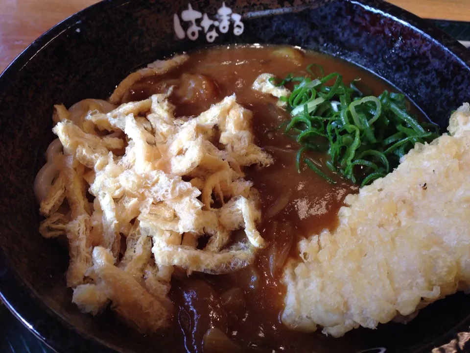 カレー南蛮＋とり天|まさとさん