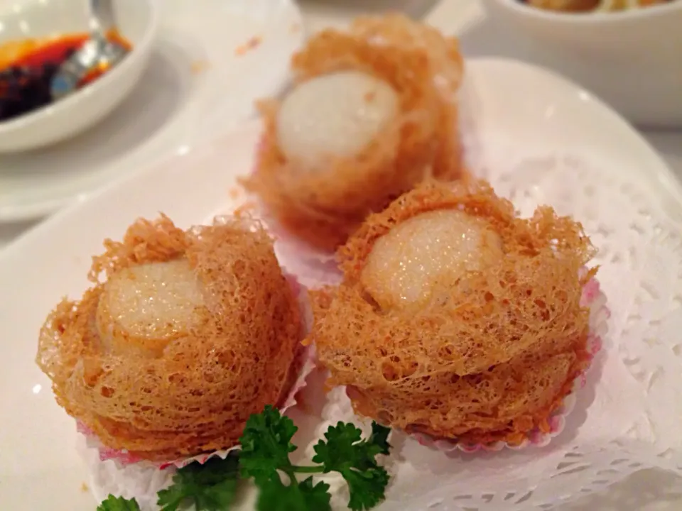 Snapdishの料理写真:Scallop & foie gras|willzさん