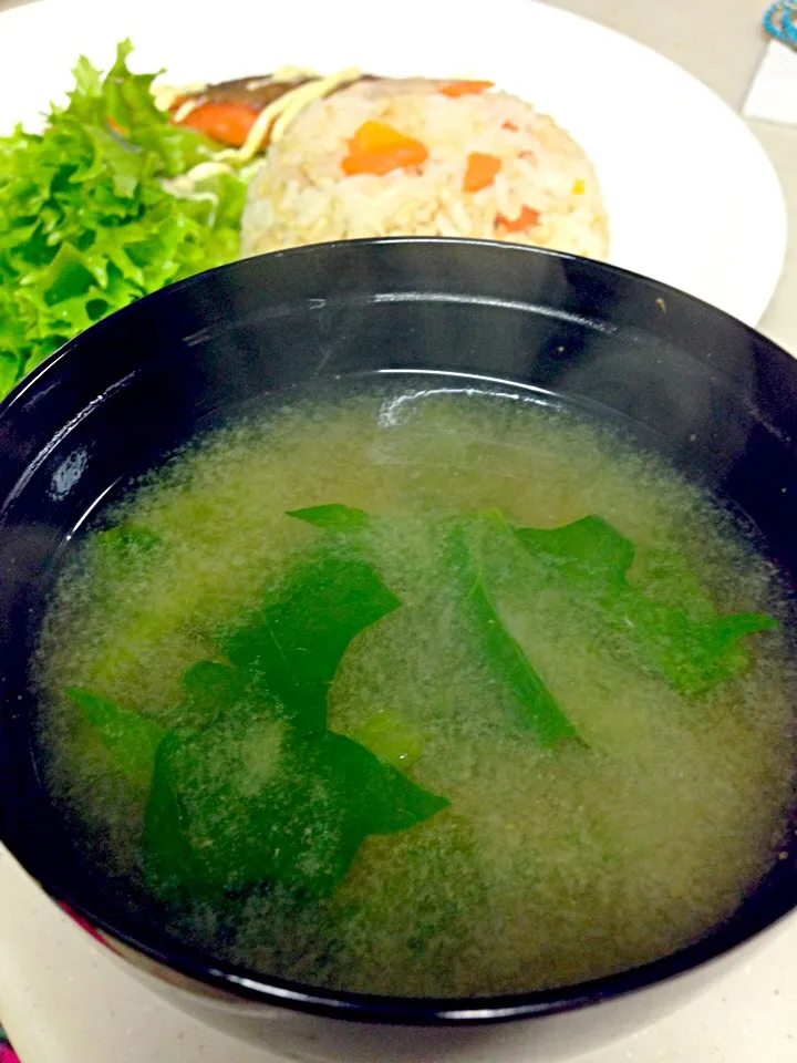 Spinach Miso Soup|Kob Sathapornさん