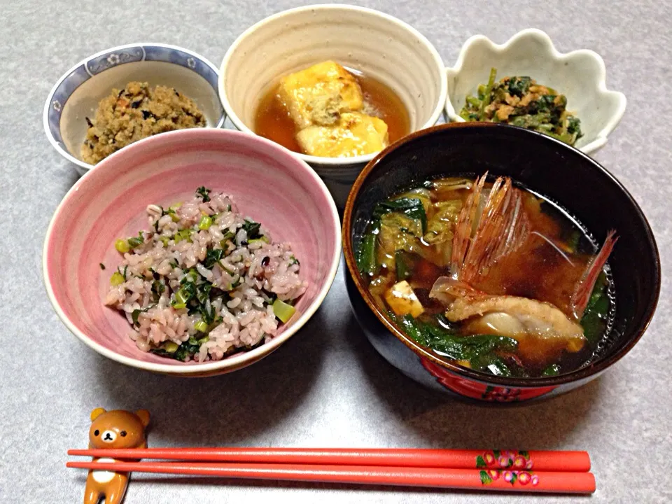 Snapdishの料理写真:和食の晩ご飯|Orie Uekiさん