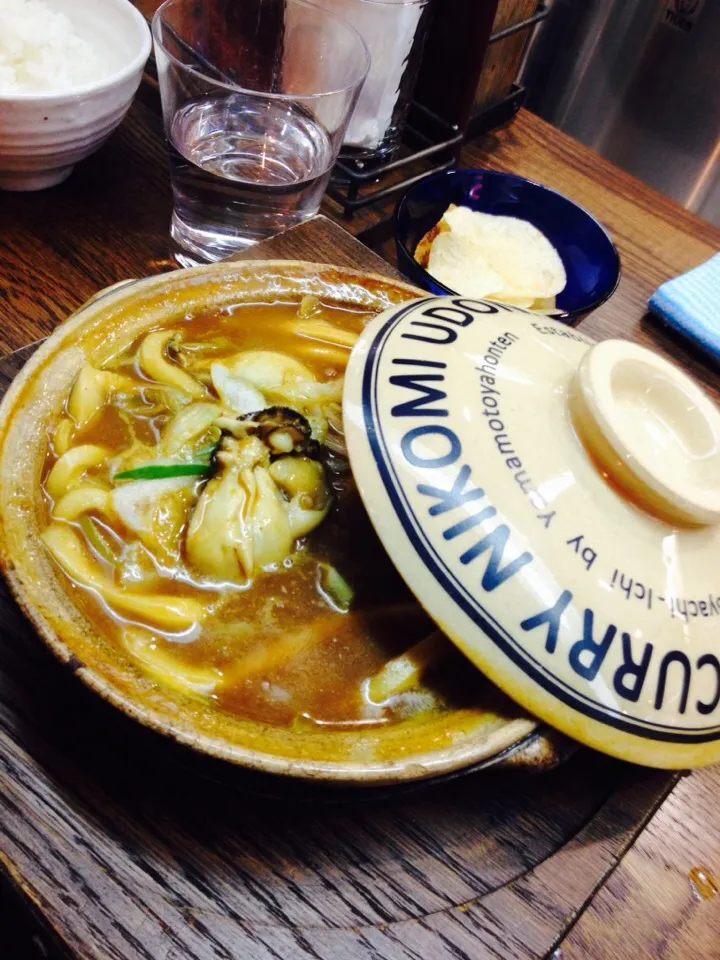 カレー煮込みうどん  鯱市|ビアンキさん