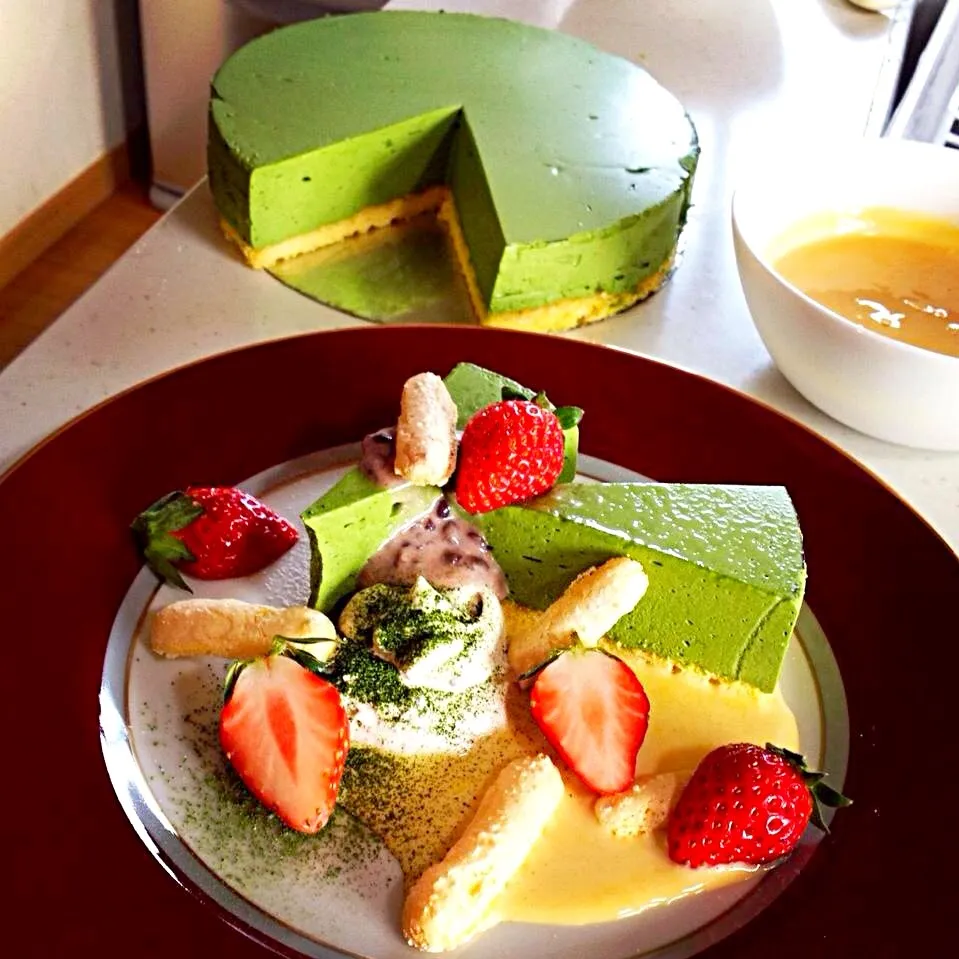 Matcha mousse|viviさん