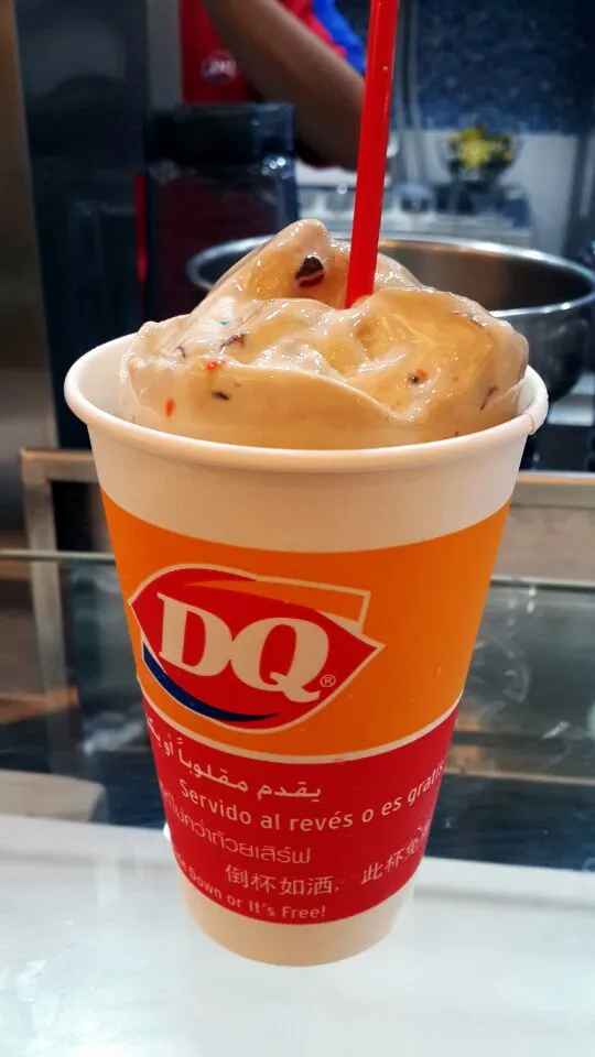 DQ ice cream...yummy... almond mocha|pei peiさん