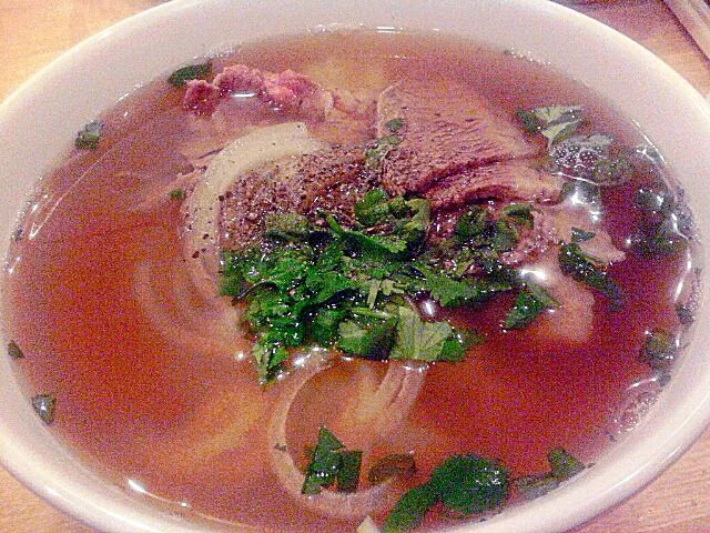 Snapdishの料理写真:Beef Pho. Secret family recipe. ;)|Chef On Qさん