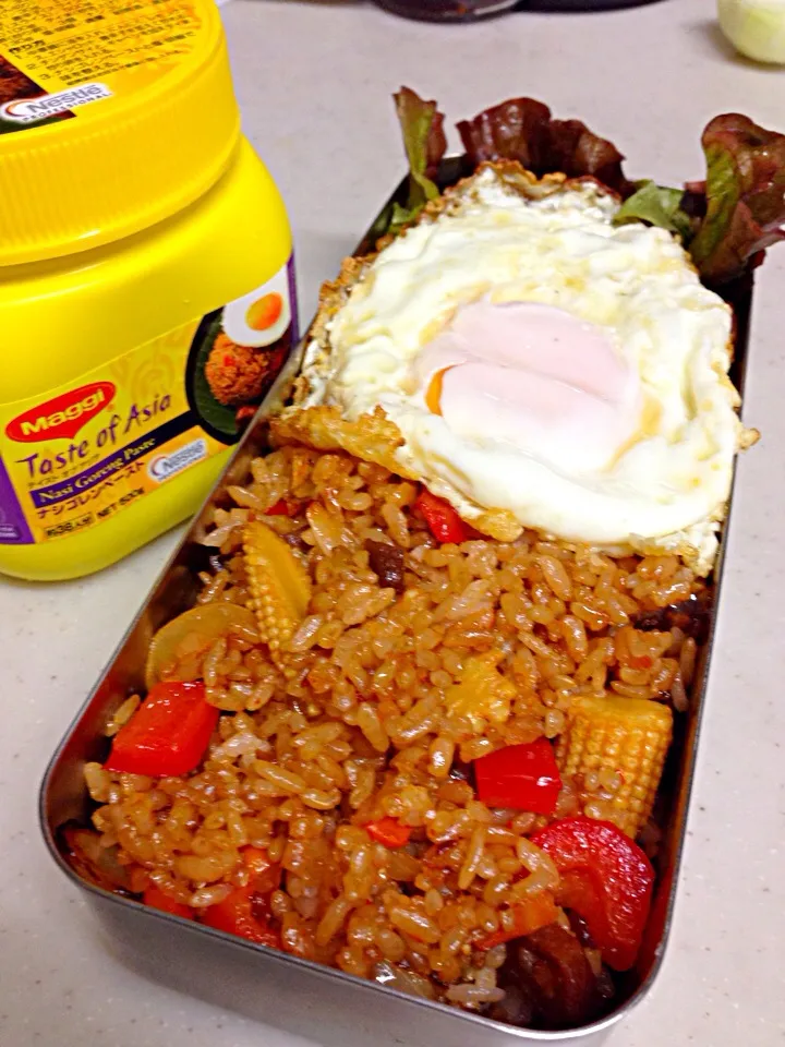 Nasi Goreng flavor fried rice|Kob Sathapornさん